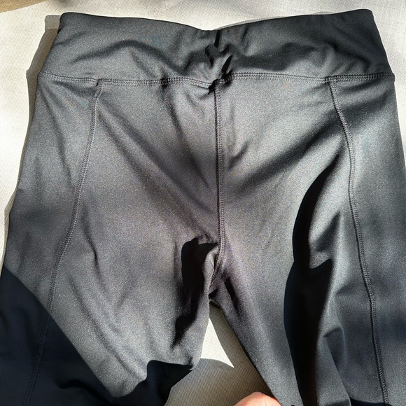 Lukka Lux Moto spandex leggings. Large/Fit Med. Leather and mesh detail. Gorg🔥 - Picture 4 of 6